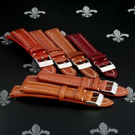 lederband breitling|breitling watch straps uk.